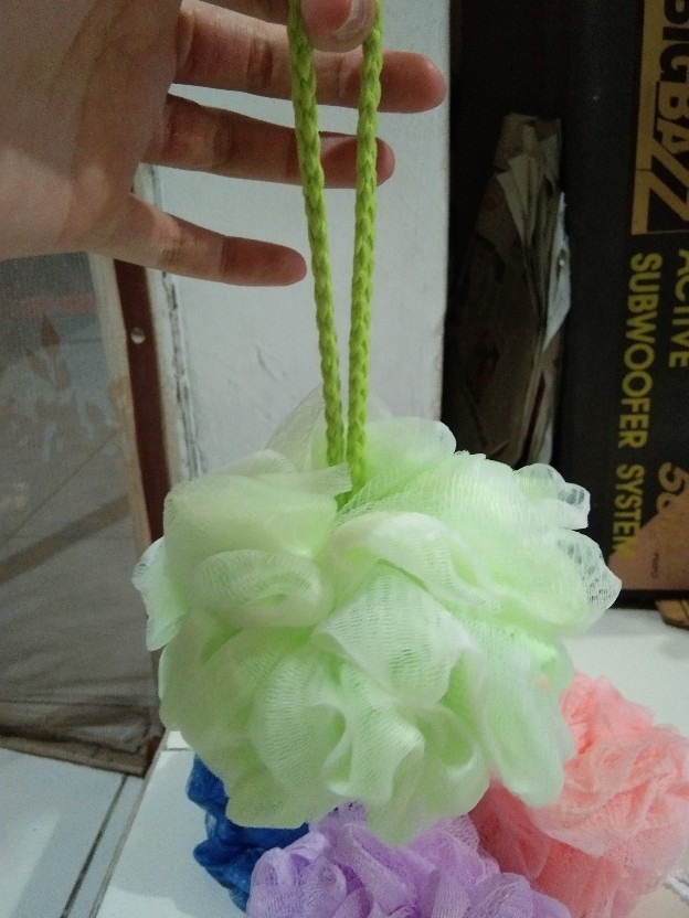 Spons Mandi / Bath Sponge / Shower Puff 50 Gr