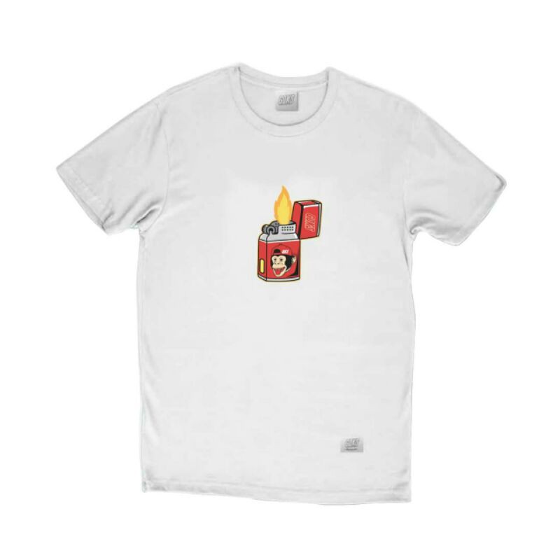 Lighters Tee || White