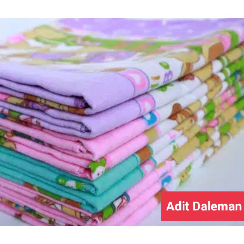 1 lusin bedong bayi kain flanel termurah | bedong bayi halus 90x80 selimut bayi murah