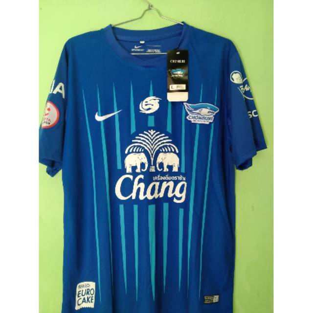 JERSEY CHONBURI FC HOME 2019 THAILAND LEAGUE ,SIZE M