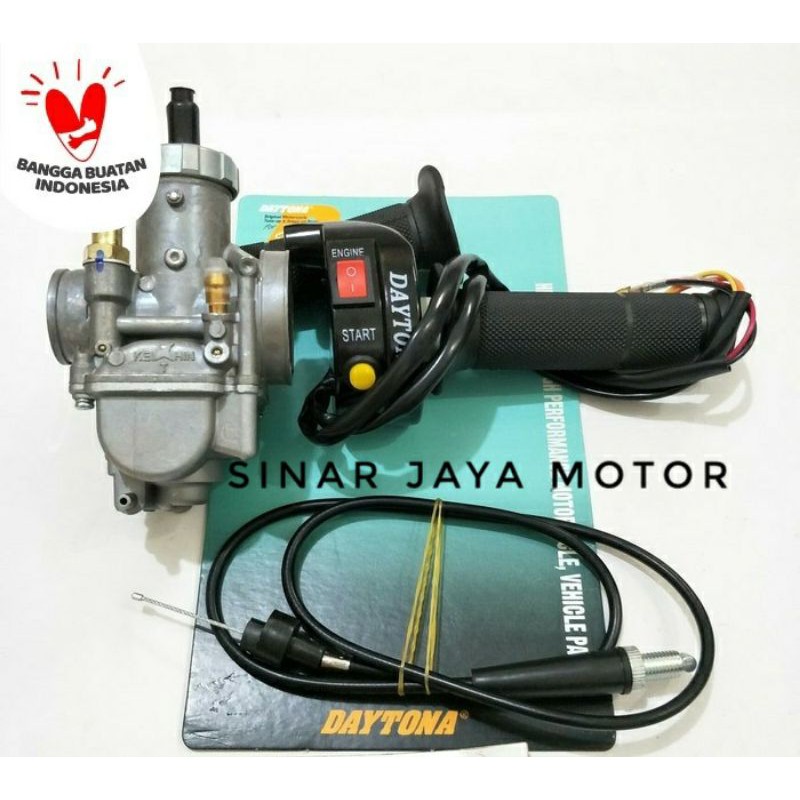 Karbu Pe 24 26 28 Plus Gas Spontan Daytona / Paket Karburator  Pe Gas Spontan / Otomotif /keihin