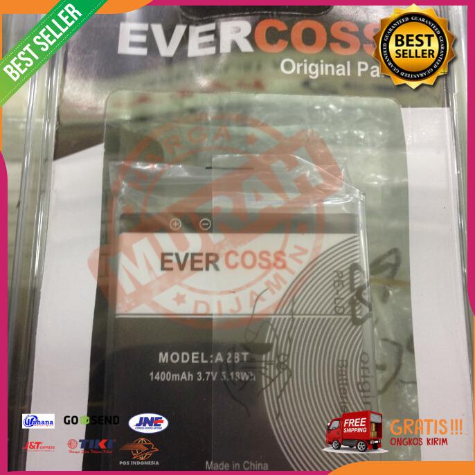 Acc Hp Baterai Evercoss A28T 1400Mah Ori Oem