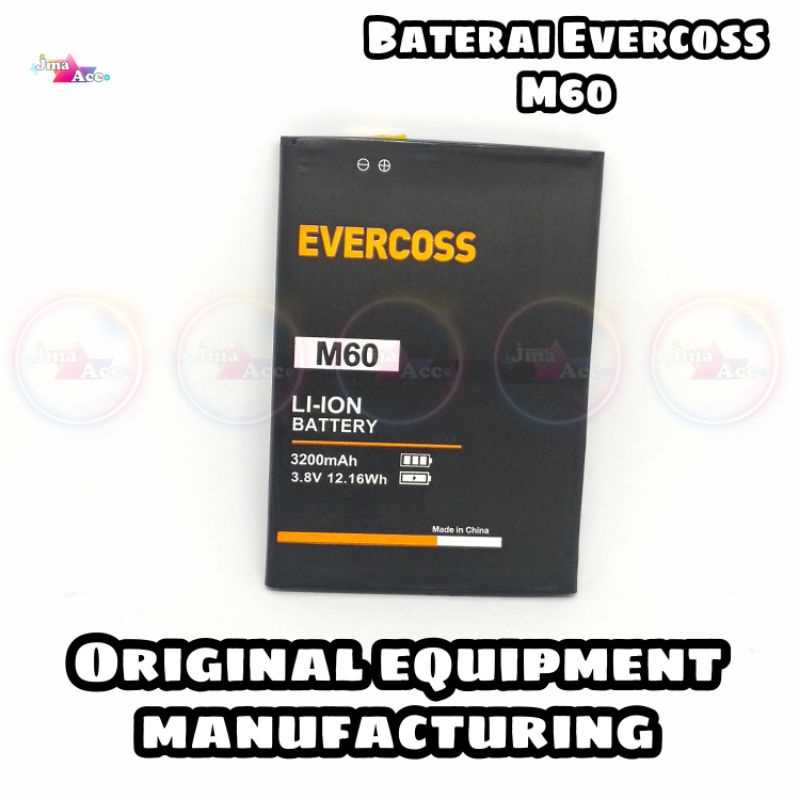 Baterai Evercoss M60 Battery Batre Hp