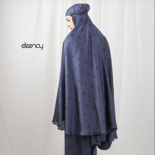 Mukena deenay ori navy - READY...