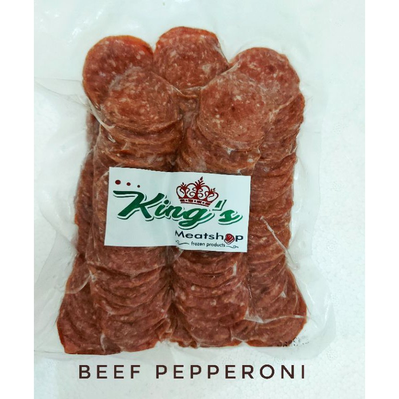 

Beef Pepperoni Premium 500gr