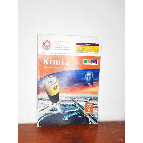 Buku PR/LKS Kimia semester 2 SMA kelas 10 X edisi revisi (kurikulum 2013) Intan Pariwara