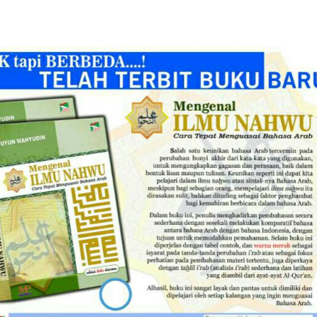 Mengenal Ilmu Nahwu Cara Tepat Menguasai Bahasa Arab Bahasa Arab Shopee Indonesia