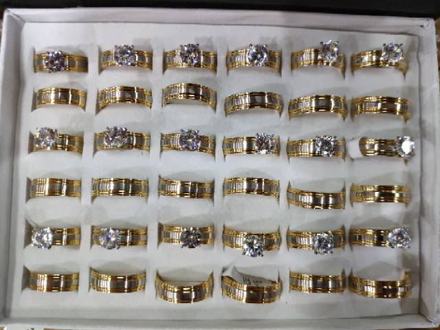 Cincin couple cincin kawin isi 36 pcs atau 18 pasang