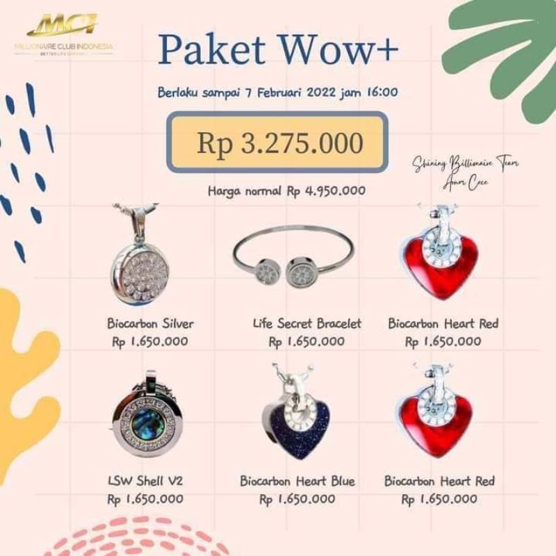 promo paket mci original segel