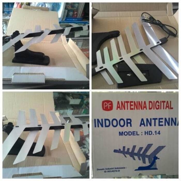 Antena TV digital indoor HD 14 / Antenna TV Dalam