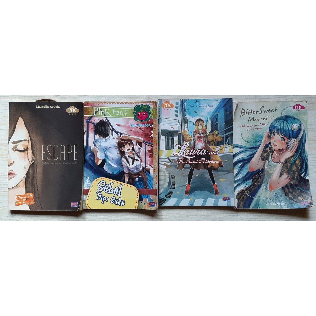 Novel BEKAS Pink Berry Club (PBC) Dar Mizan