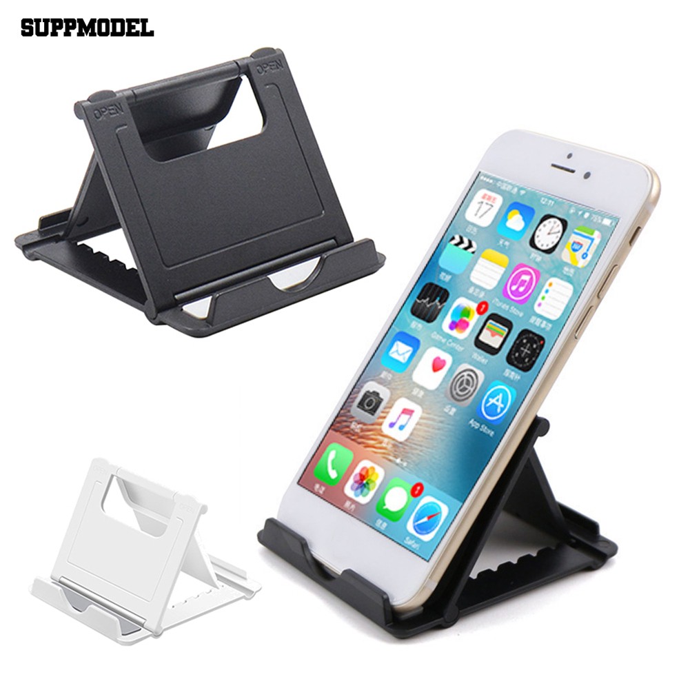 Stand Holder Lipat Adjustable Bahan Plastik untuk Meja