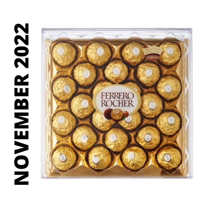 

FERRERO ROCHER CHOCOLATE ISI 24 (T24)