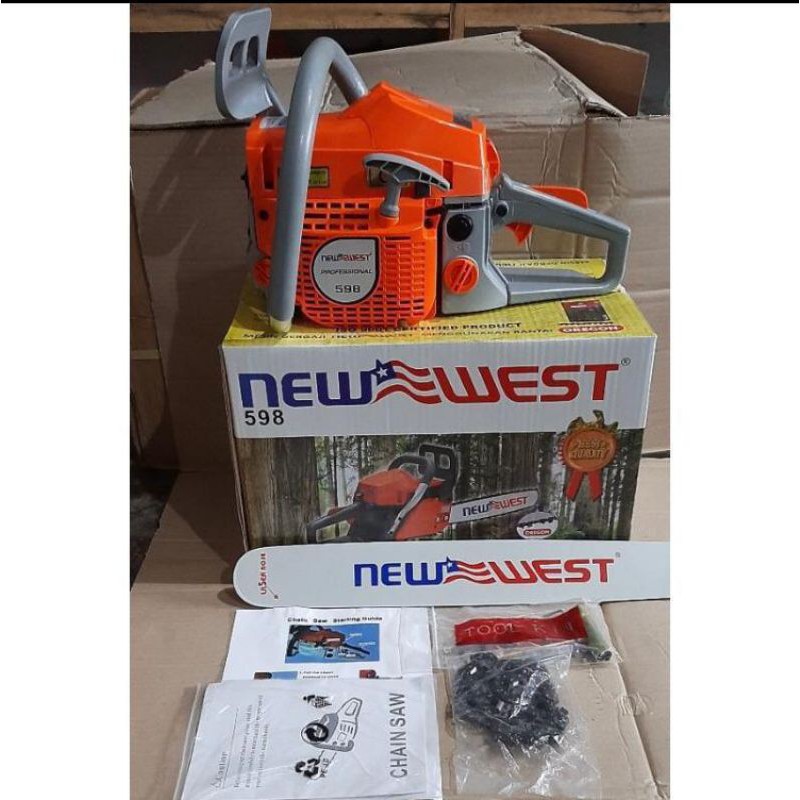 chainsaw new west 598 22" laser