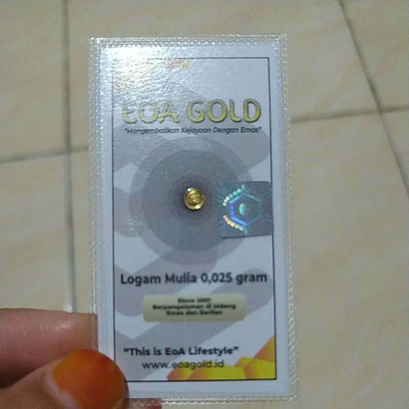 EOA Gold 0,025 gram