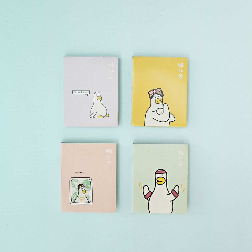 

Motivational Ducky Sticky Notes Set (Catatan Tempel)