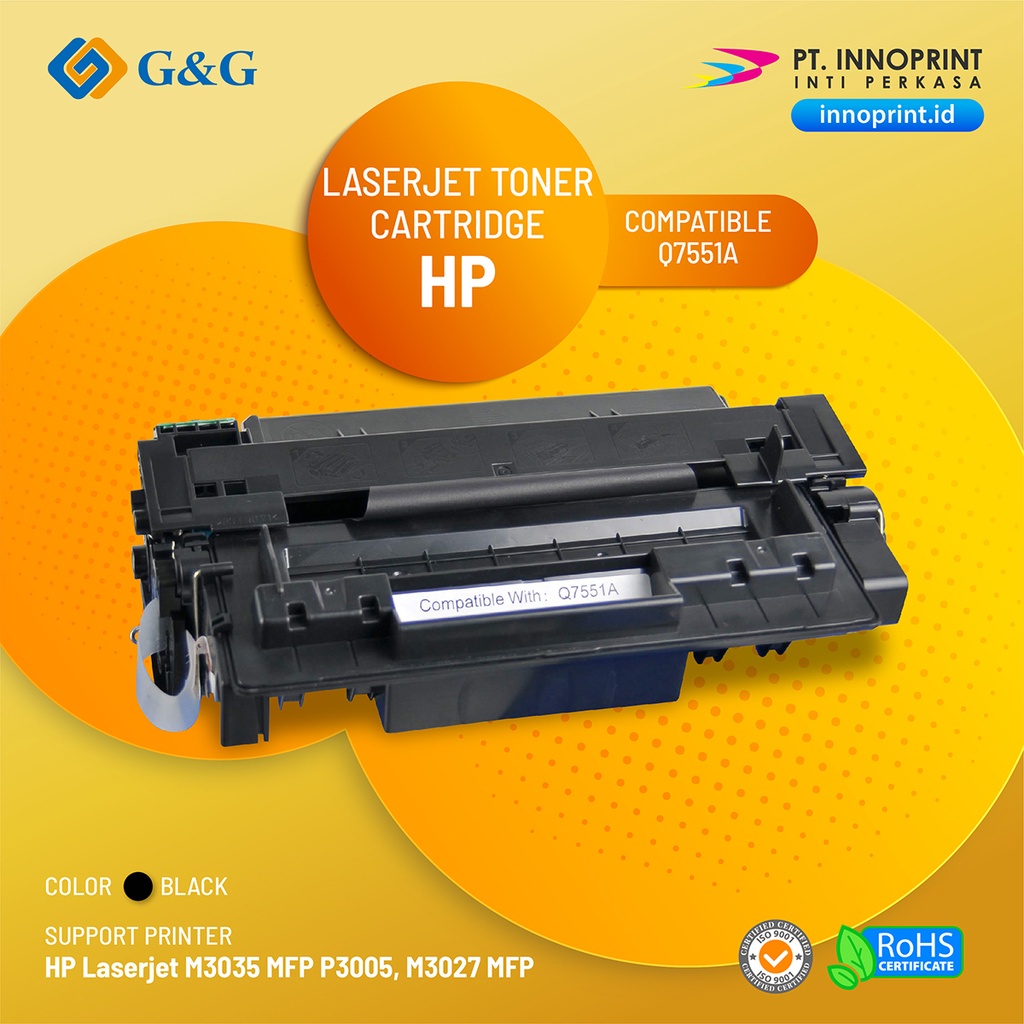 COMPATIBLE HP Q7551A FOR HP LaserJet M3035 MFP/P3005/M3027 MFP