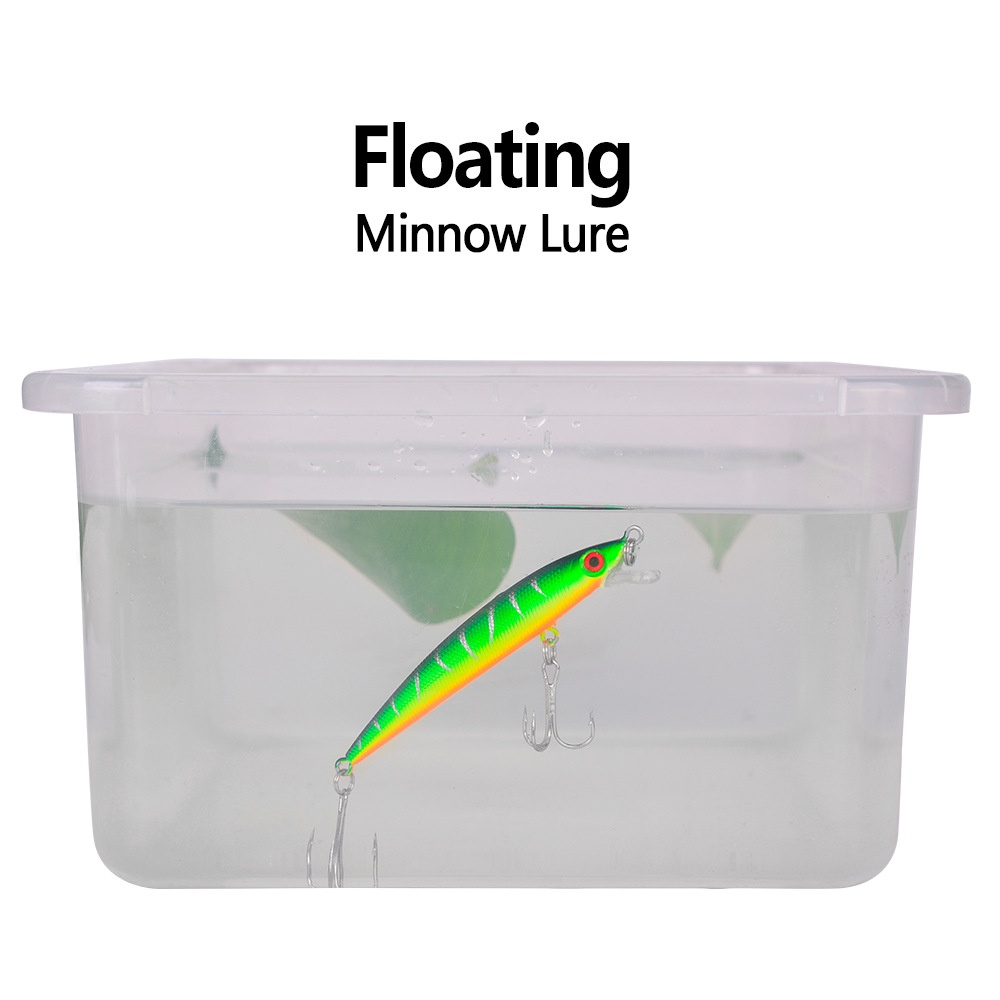 Umpan pancing minnow minow terbaru lure ultralight fishing mancing casting 9cm 7,1 gram