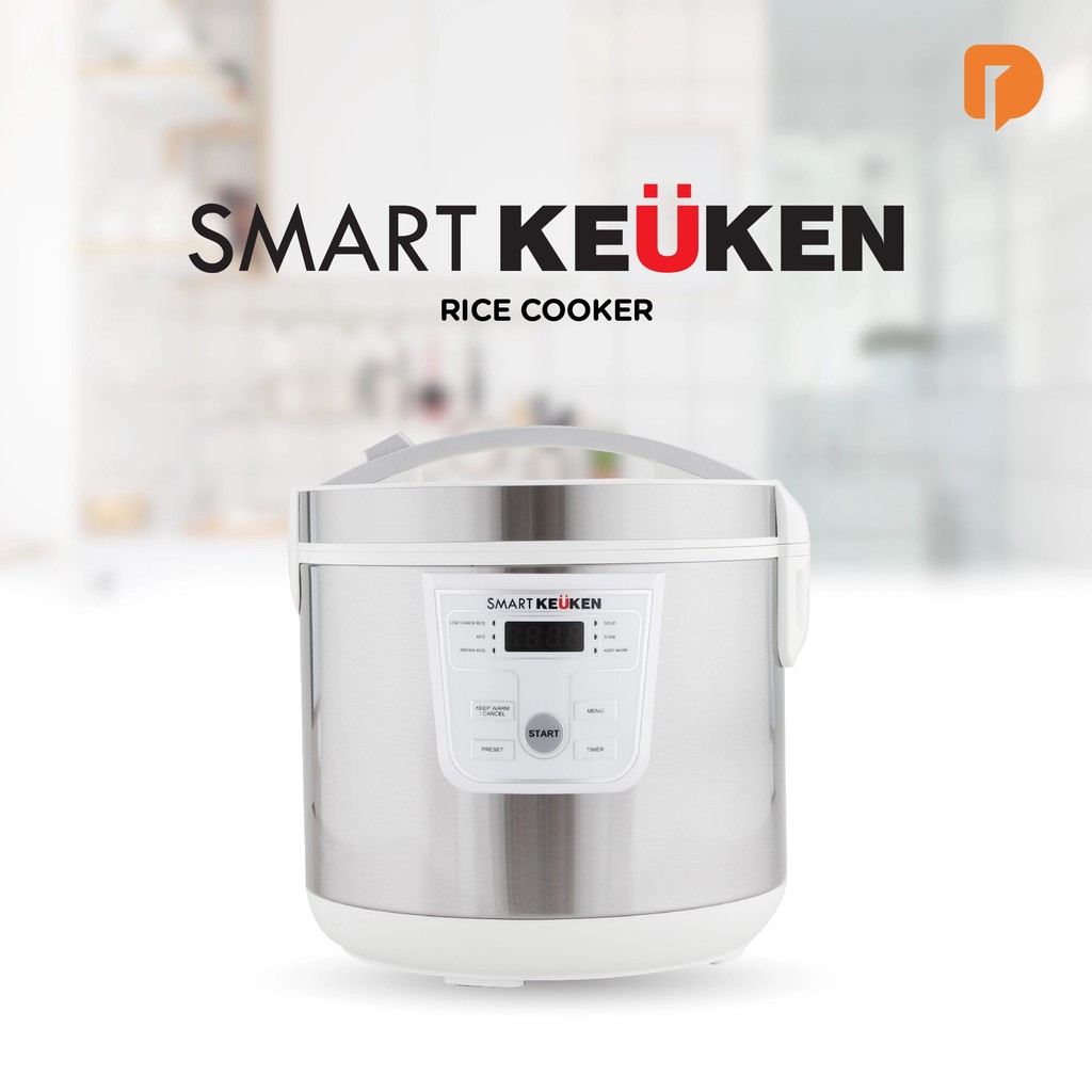 Smart Keuken Rice Cooker Low Carbo dan Rendah Gula