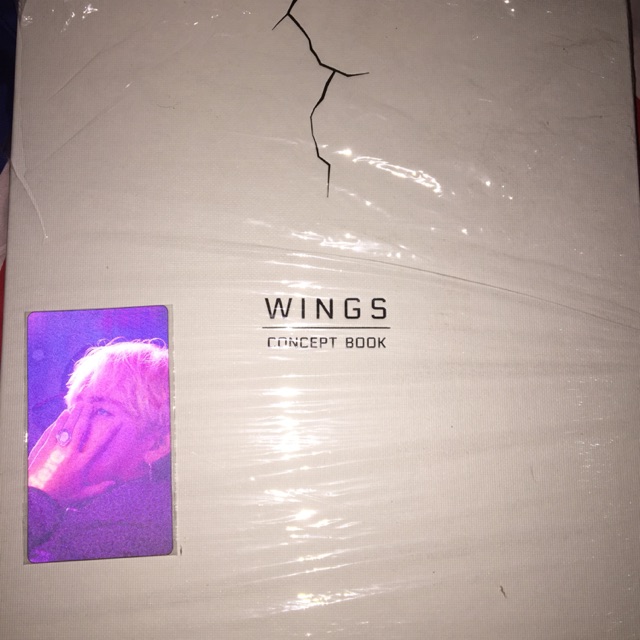 BTS WINGS CONCEPT BOOK NO LENTICULAR