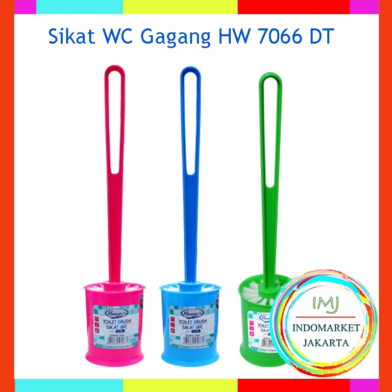 Jual Hawaii Clara Sikat Wc Gagang Dengan Tatakan Hw Dt Imj Shopee Indonesia