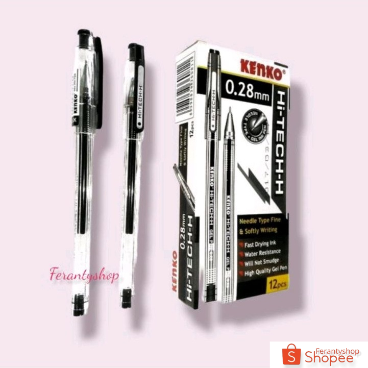 Hot item 1 Pcs  Pulpen kenko gel pen hitech h 0.28 mm