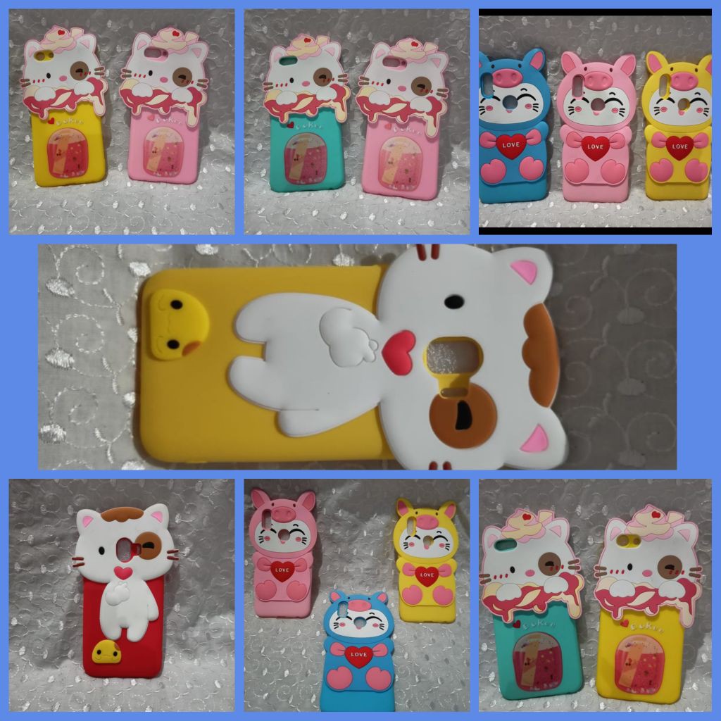 SOFT CASE KARAKTER CATS LOVE SAMSUNG J5 J7 PRIME J2 CORE A20 A10S IPHONE X