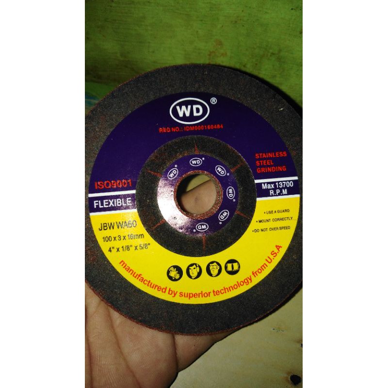Batu gerinda wd flexible WA60