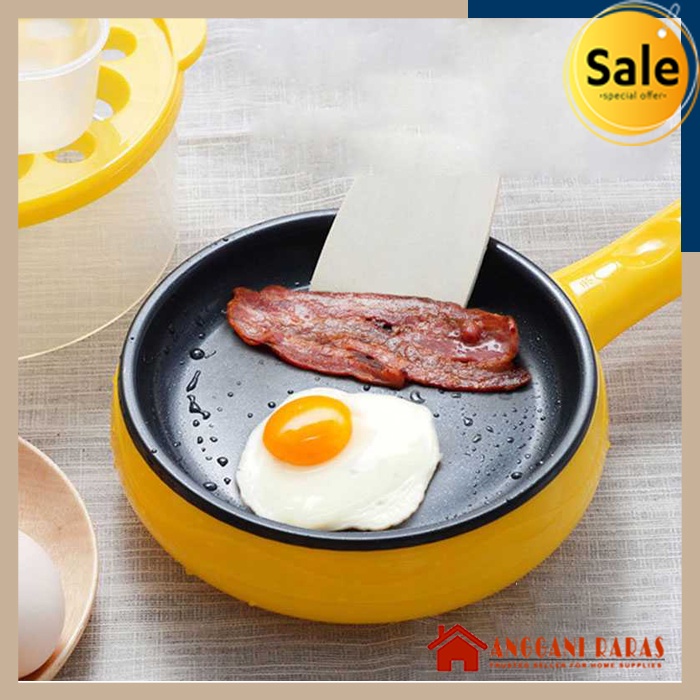 Panci Elektrik Serbaguna Wajan Listrik Serbaguna Panci Multifungsi Electric Frying Pan Yellow