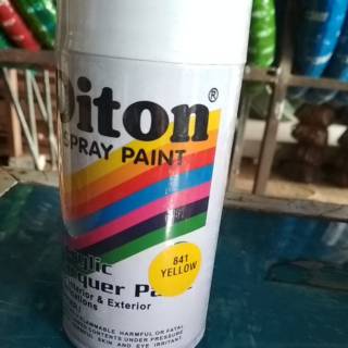  Pilox  pilok diton 300 CC yellow kuning  no 841 oroginal 