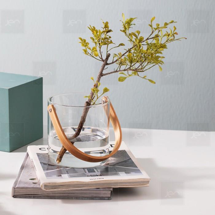 Keranjang Buah Ember Minuman Serbaguna Glass Fruit Bucket Ice Bucket