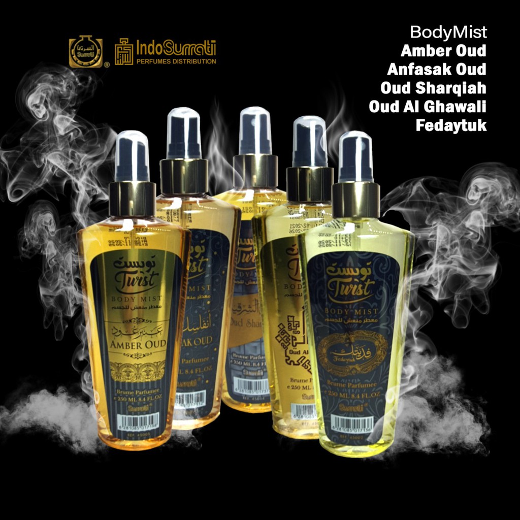 Body Mist 250ml - ANFASAK OUD | Parfum Surrati