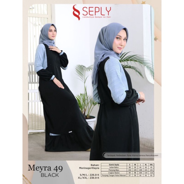 Baju Gamis Seply Meyra 49