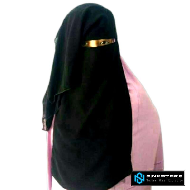 Niqab Saudi 3layer