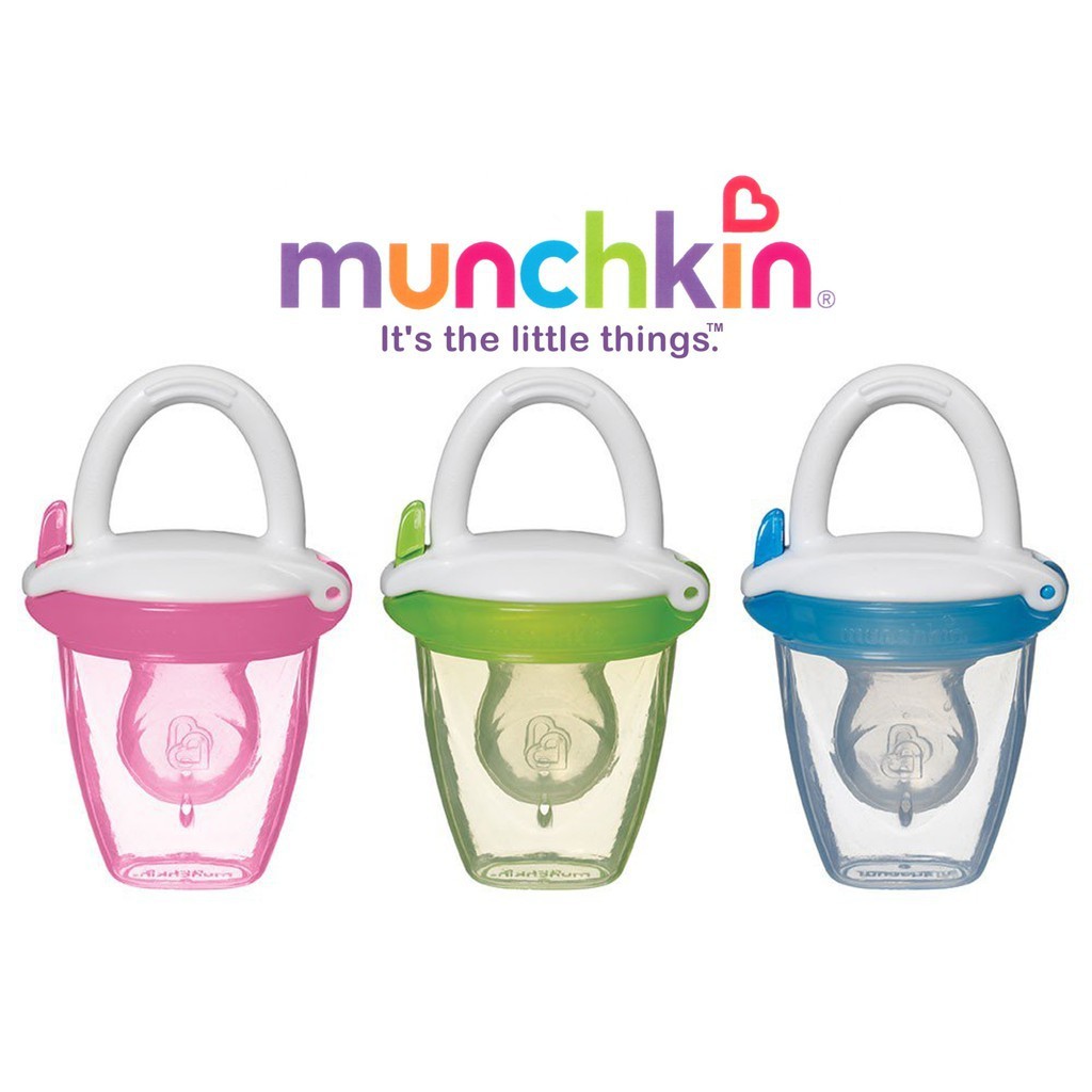 Munchkin Baby Food Feeder Buah- PINK