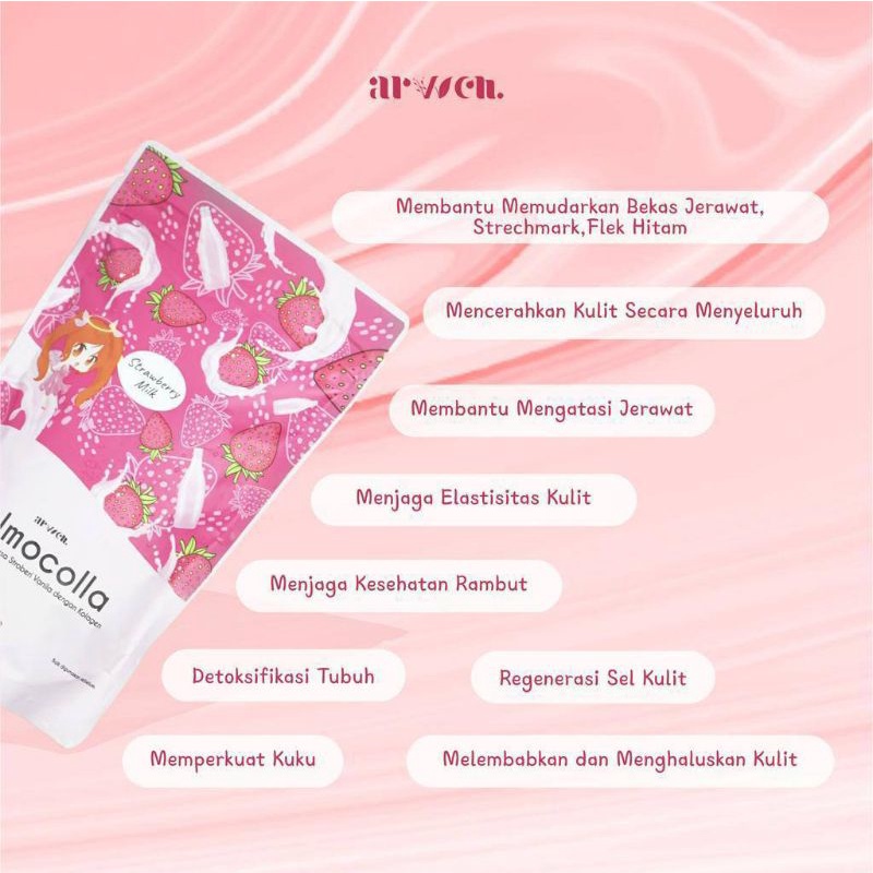 COLLAGEN ARVVEN / SALMOCOLLA ARVVEN / KOLAGEN SALMOCOLLA / MENCERAHKAN KULIT / HEMPAS FLEK / MENGATASI MASALAH TUBUH