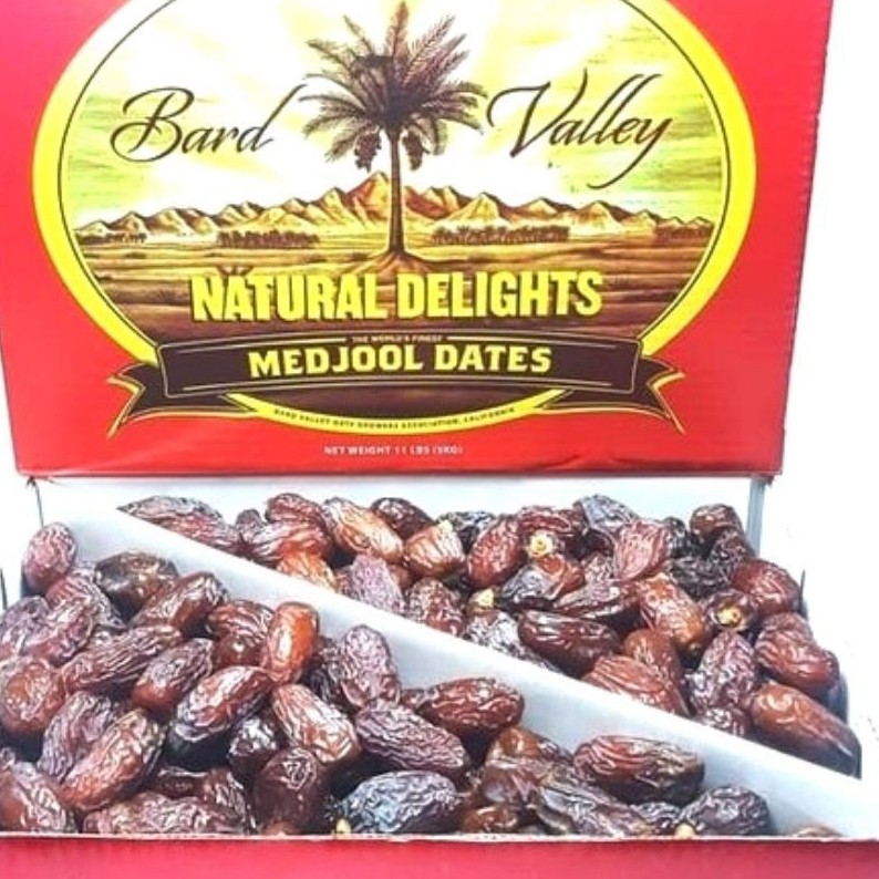 kurma medjool bard valley natural delights asli 5kg