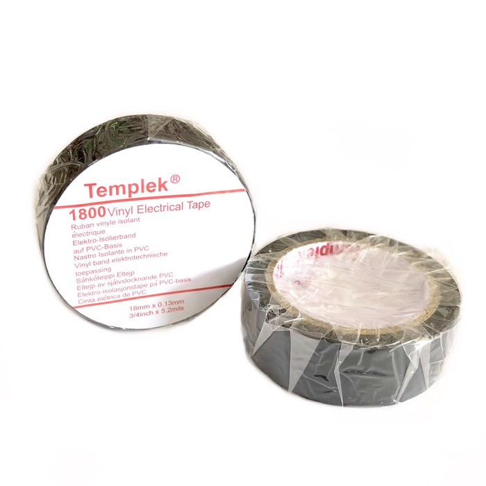 Isolasi Listrik Hitam Templek 1800 Vinyl Electrical Tape