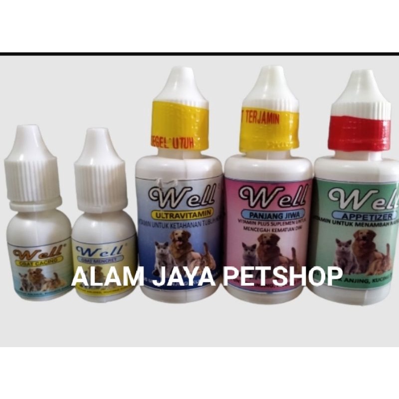 WELL 30 ml - Panjang Jiwa/ Ultravitamin/ Appetizer