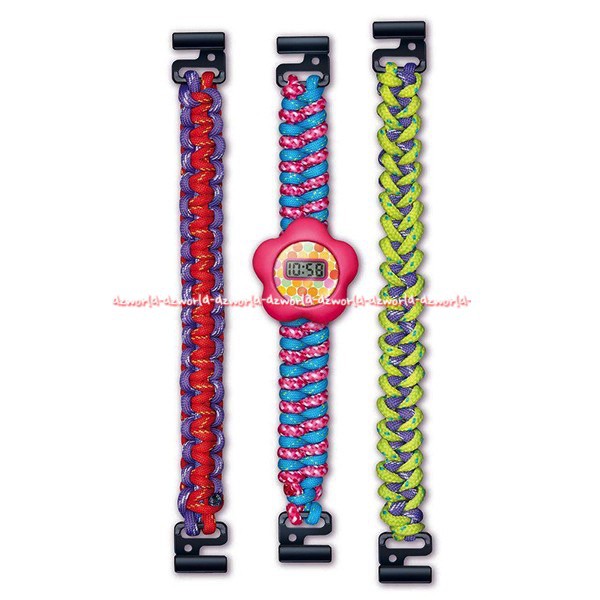 Makeyourown Wovenwatch 4M Mainan Membuat Gelang Tali Jam