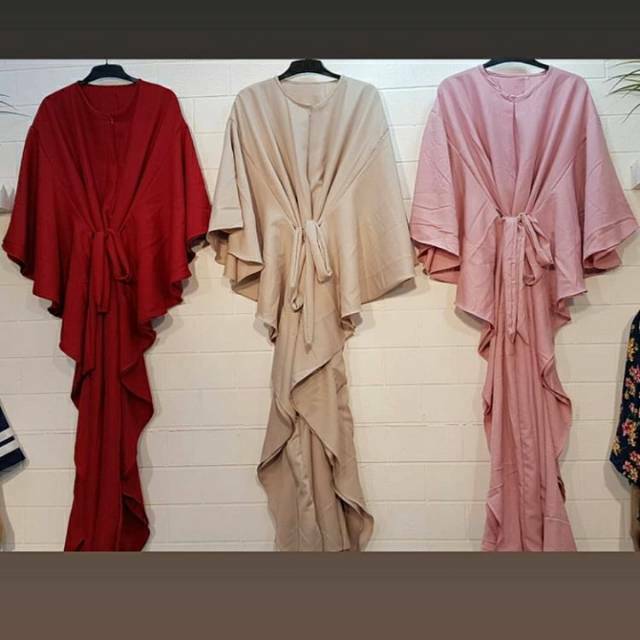 Kaftan Ikat Batwing cantik / Busui Friendly (restleting depan) /
