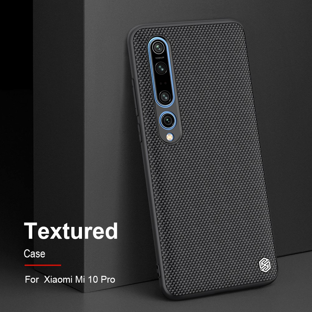 Hard Case XIAOMI Mi 10 Pro Nillkin Textured Nylon Fiber Hardcase Original Nillkin