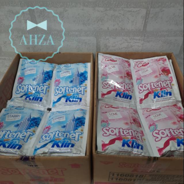 AHZA SOFTENER SOKLIN 1000 (Harga 1 renceng isi 6)