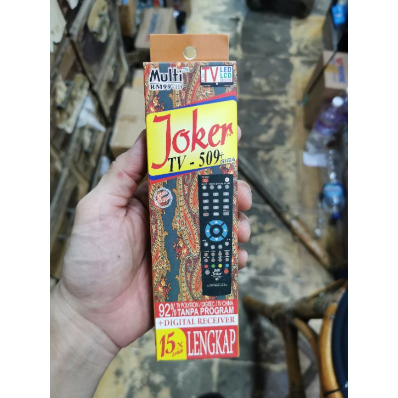 REMOTE REMOT TV MULTI JOKER UNIVERSAL