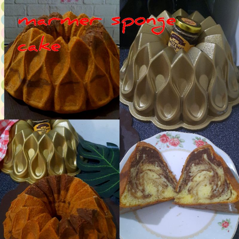

Marmer sponge cake