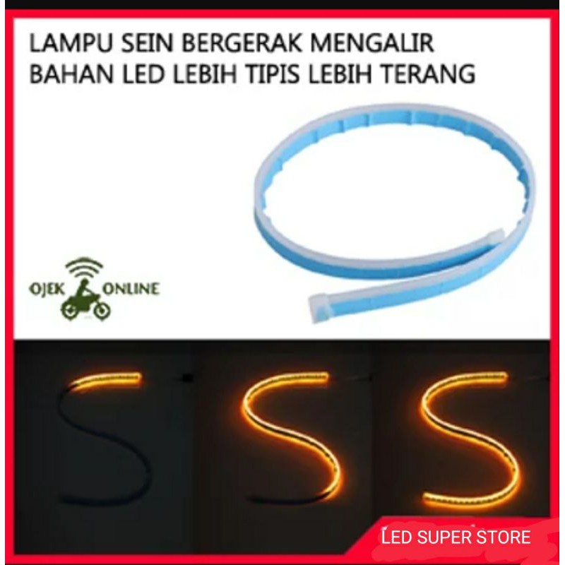 DRL LED Alis - 1 Set (Day Running Light) Sein Running