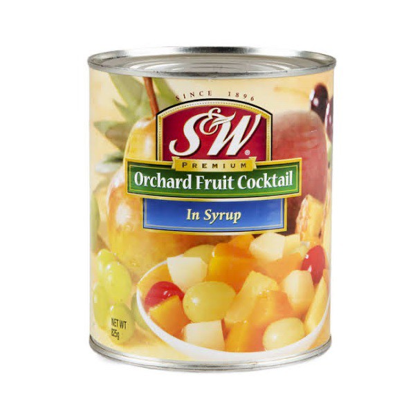 

SW S&W Orchard Fruit Cocktail in Syrup / Buah Kaleng dalam Sirup 825 Gr