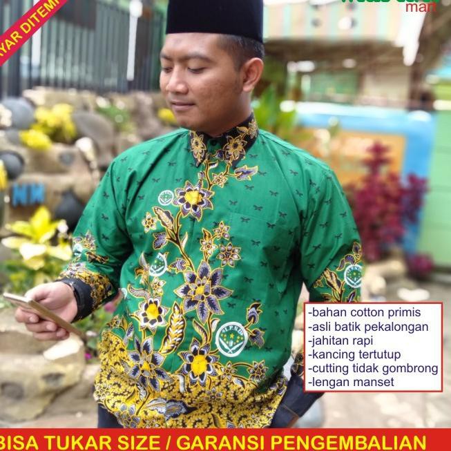 Best Seller.. [COD] BATIK IPNU BAJU IPNU IPPNU KEMEJA IPNU SERAGAM IPNU NASIONAL PEKALONGAN MURAH MU