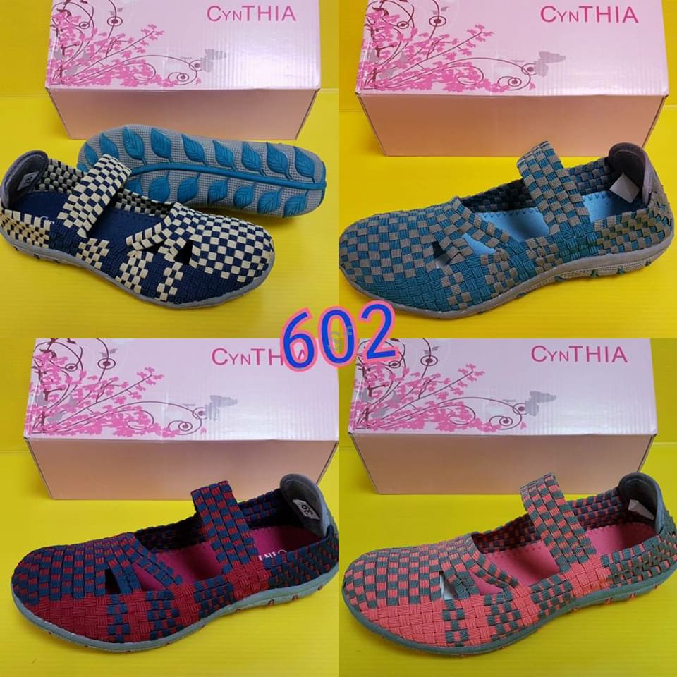 SEPATU FLAT Rajut Anyam Flat Cynthia 62