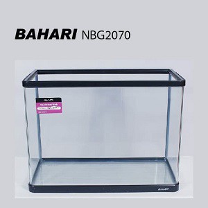 Aquarium Kaca Bending Bahari NBG-2070 Tank Ikan Aquascape Akuarium